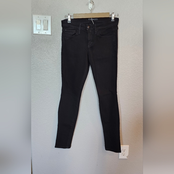 Joe's Jeans " The Skinny" Black Skinny Jeans Sz 28 - Picture 1 of 7